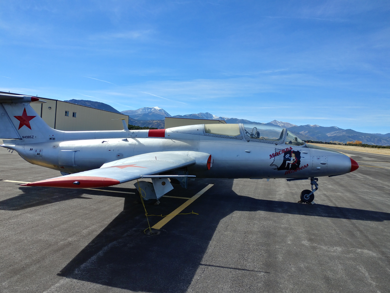 There are always cool planes at this small airport